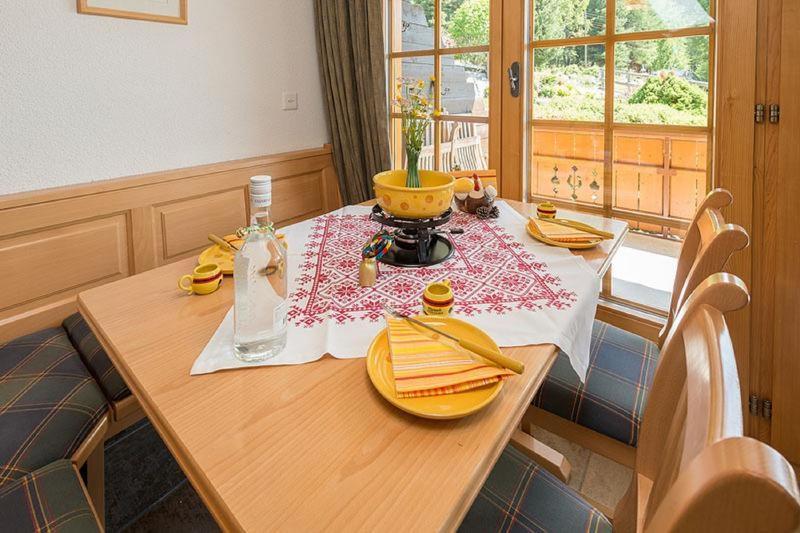 Ferienwohnung Försterli West Grächen Exterior foto